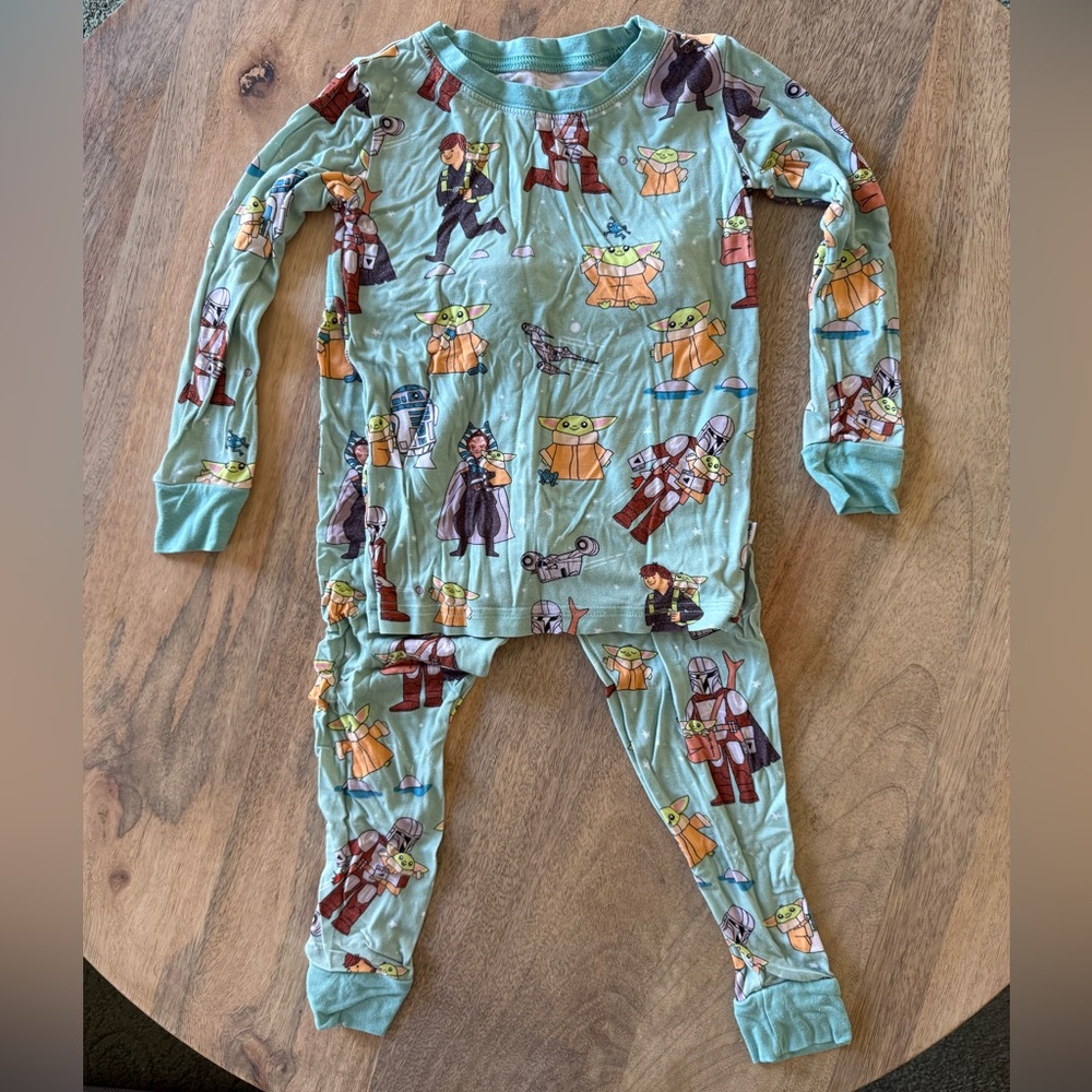 Little Sleepies Mandalorian pajama set